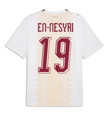 Marocko Youssef En-Nesyri #19 Bortatröja VM 2026 Kortärmad